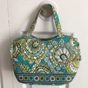 Vera Bradley Sherry Bag In Peacock Blue